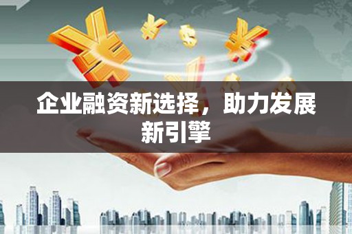 麟游企业融资新选择，助力发展新引擎