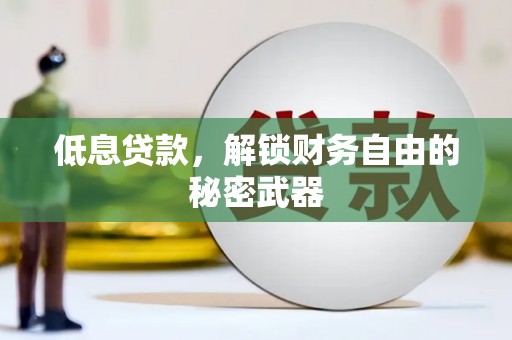 麟游低息贷款，解锁财务自由的秘密武器