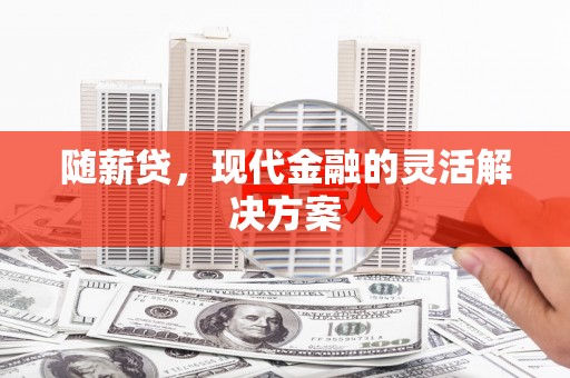 麟游随薪贷，现代金融的灵活解决方案