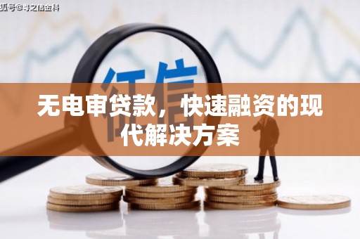 麟游无电审贷款，快速融资的现代解决方案