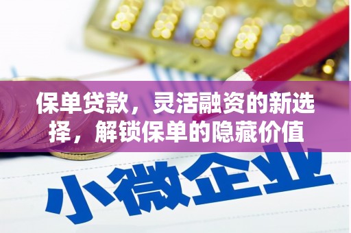 麟游保单贷款，灵活融资的新选择，解锁保单的隐藏价值