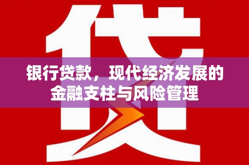 麟游银行贷款，现代经济发展的金融支柱与风险管理