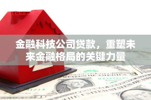 麟游金融科技公司贷款，重塑未来金融格局的关键力量
