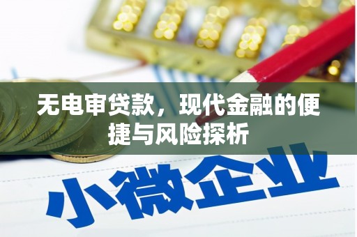 麟游无电审贷款，现代金融的便捷与风险探析