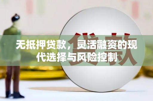 麟游无抵押贷款，灵活融资的现代选择与风险控制
