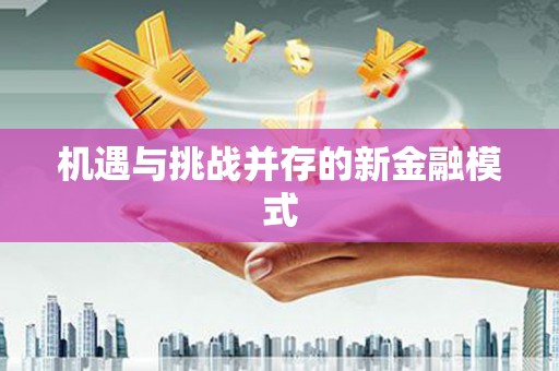 麟游机遇与挑战并存的新金融模式
