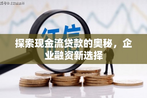 麟游探索现金流贷款的奥秘，企业融资新选择