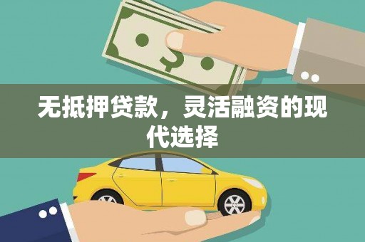 麟游无抵押贷款，灵活融资的现代选择