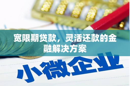 麟游宽限期贷款，灵活还款的金融解决方案