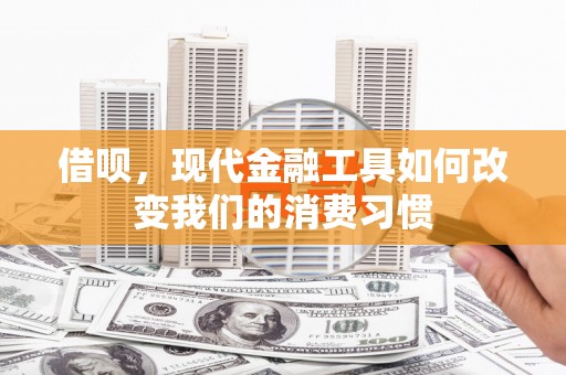 麟游借呗，现代金融工具如何改变我们的消费习惯