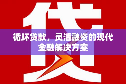 麟游循环贷款，灵活融资的现代金融解决方案