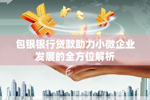 麟游包银银行贷款助力小微企业发展的全方位解析