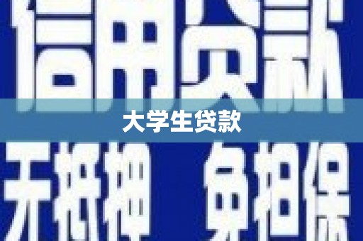 麟游大学生贷款