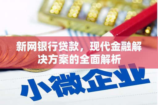 麟游新网银行贷款，现代金融解决方案的全面解析
