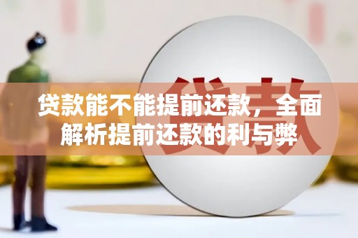 麟游贷款能不能提前还款，全面解析提前还款的利与弊
