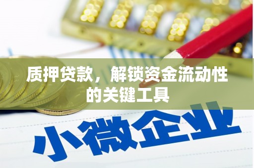 麟游质押贷款，解锁资金流动性的关键工具
