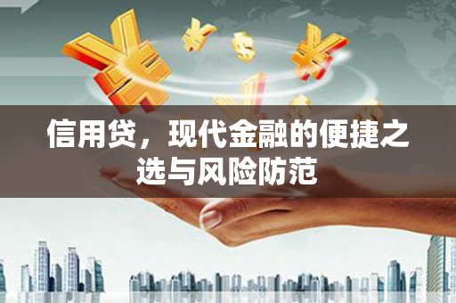 麟游信用贷，现代金融的便捷之选与风险防范