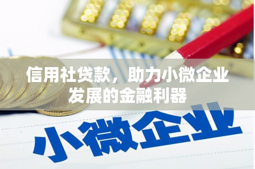 麟游信用社贷款，助力小微企业发展的金融利器