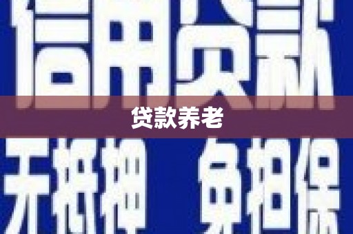 麟游贷款养老