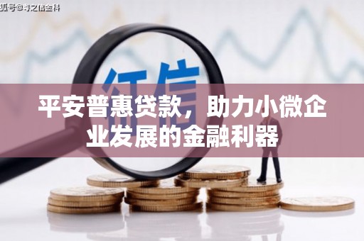 麟游平安普惠贷款，助力小微企业发展的金融利器