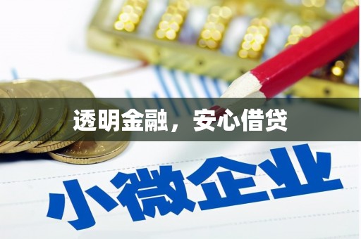 麟游透明金融，安心借贷