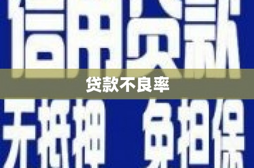 麟游贷款不良率