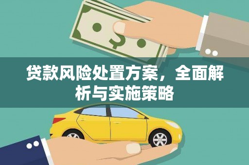 麟游贷款风险处置方案，全面解析与实施策略
